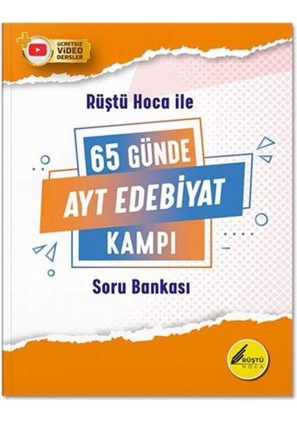 Rüştü Hoca Ile 65 Günde Ayt Edebiyat Kamp Kitabı Rüştü Hoca