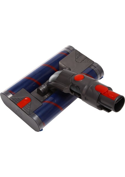 Dyson V8 Için Motorlu Çift Zemin Fırça Kafa Aracı Elektrikli Süpürge Yumuşak Süpürücü Silindir Kafa Zemin Fırçası indirimleri