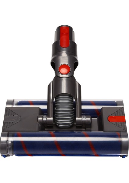 Dyson V7 Şarjlı Süpürgeler Uyumlu Motorlu Çift Yumuşak Temizleyici Fırçalı Süpürücü Başlık