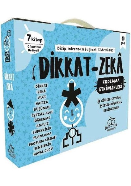 Dikkat Zeka 4.sınıf SETI10 Yaş7 Kitap Takım