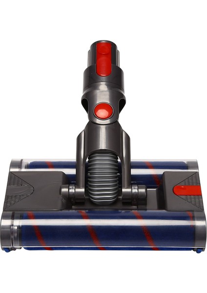 Dyson V11 Için Motorlu Çift Zemin Fırça Kafa Aracı Elektrikli Süpürge Yumuşak Süpürücü Silindir Kafa Zemin Fırçası