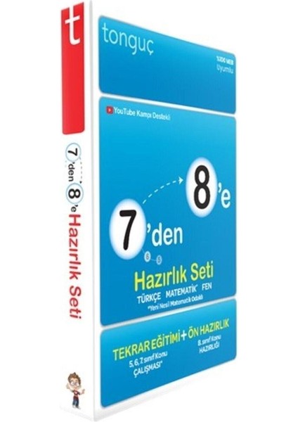 Tonguç 7'den 8'e Hazırlık Seti