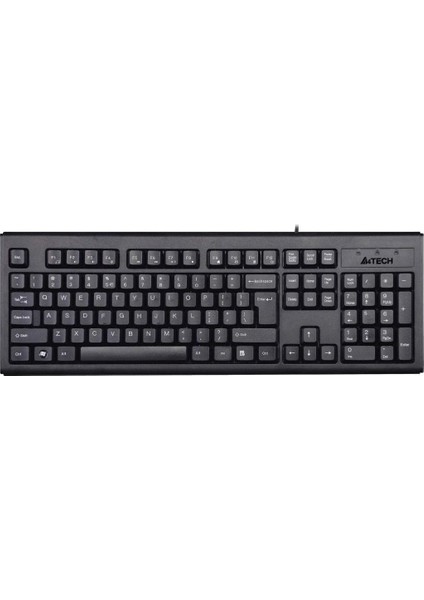 KM-720 Kablolu Standart Klavye, Q Türkçe, 2.5 cm Hafif Tasarım, Ayarlanabilir Yükseklik, Siyah