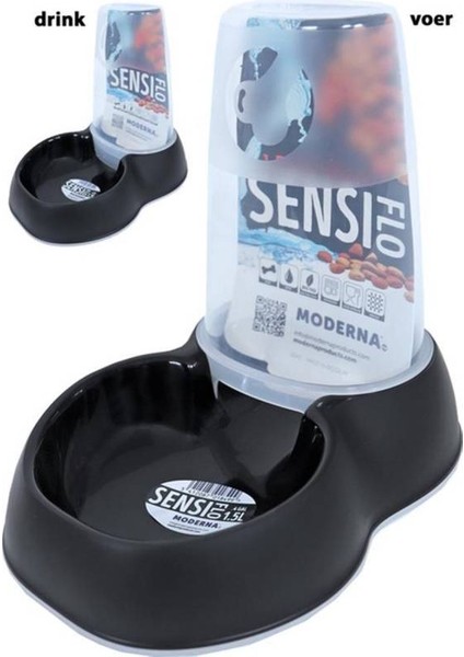 Sensiflo 1,5 L Mama Kabı Siyah