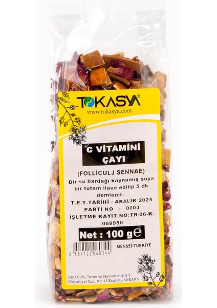 Vitamin C Çayı 100 g (3 lü Paket)