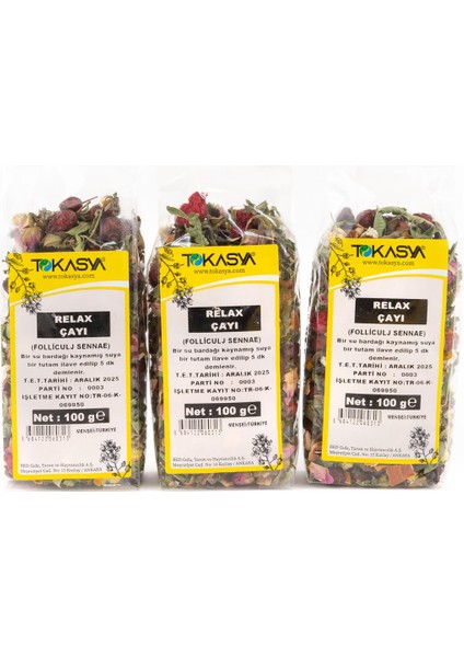 Relax Çayı 100 g (3 lü Paket)