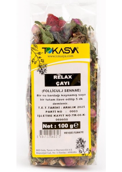 Relax Çayı 100 g (3 lü Paket)