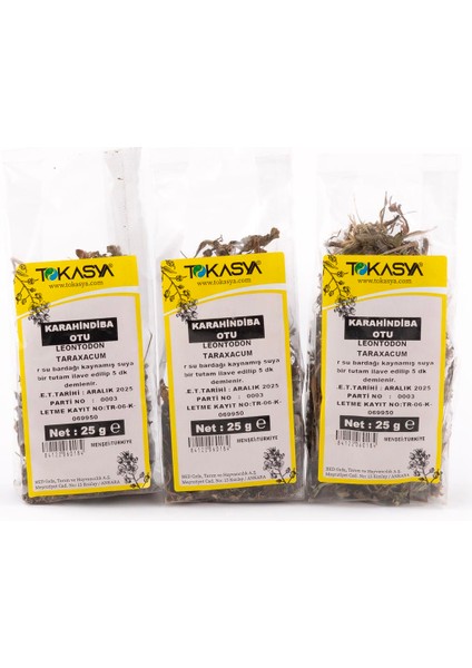 Karahindiba Otu 25 g (3 lü Paket)