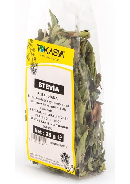 Stevia 25 g (5 li Paket)