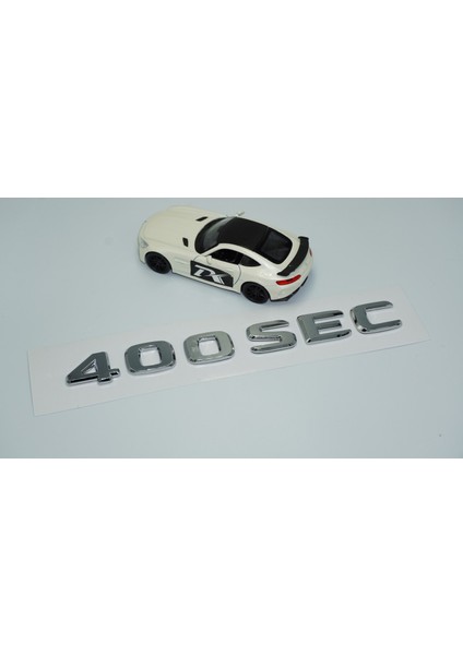 400 Sec Bagaj Krom Abs 3m 3D Yazı Logo Benz Ile Uyumlu