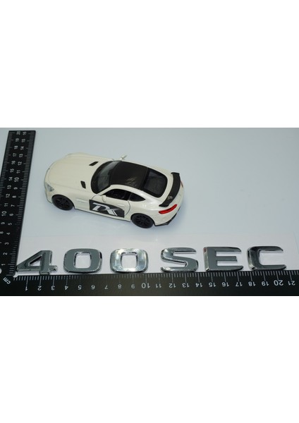 400 Sec Bagaj Krom Abs 3m 3D Yazı Logo Benz Ile Uyumlu fırsatları