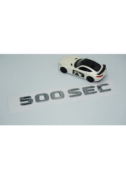 500 Sec Bagaj Krom Abs 3m 3D Yazı Logo Benz Ile Uyumlu