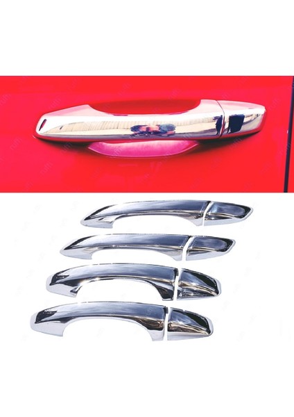 Vw Golf 6 Krom Kapı Kolu 4 Kapı P.çelik 2008-2012 Arası