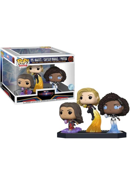 Pop Moment: The Marvels Ms. Marvel/ Captain Marvel / Photon Special Edition NO:1258