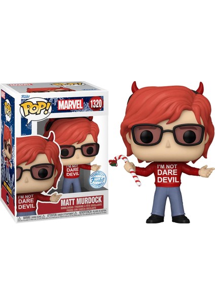Pop Marvel: Matt Murdock I'm Not Daredevil Special Edition NO:1320 Bobble Head