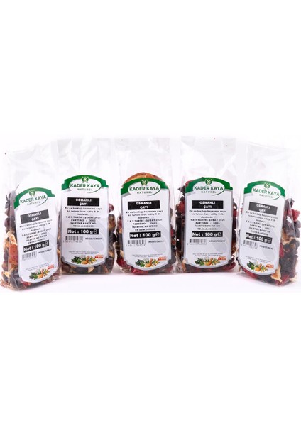 Osmanlı Çayı 100 G (5 Li Paket)