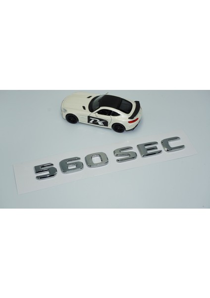 560 Sec Bagaj Krom Abs 3m 3D Yazı Logo Benz Ile Uyumlu