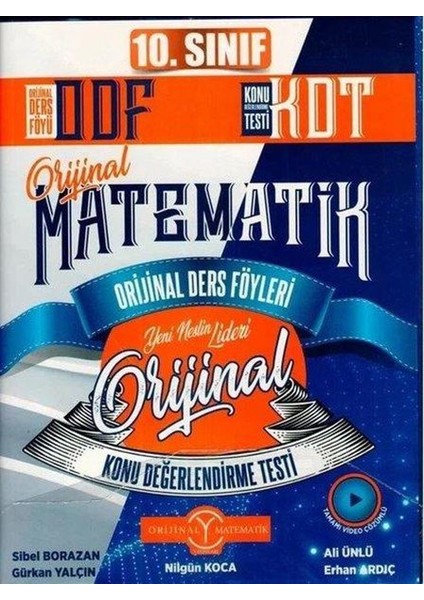 10.sınıf Matematik Odf Kdt Seti
