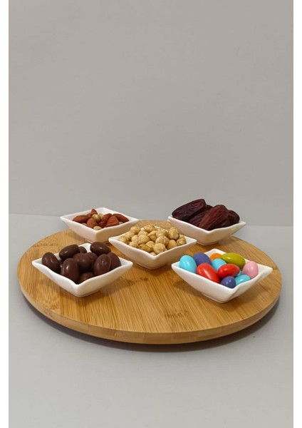 Orta Boy Bambu Döner Sunumluk