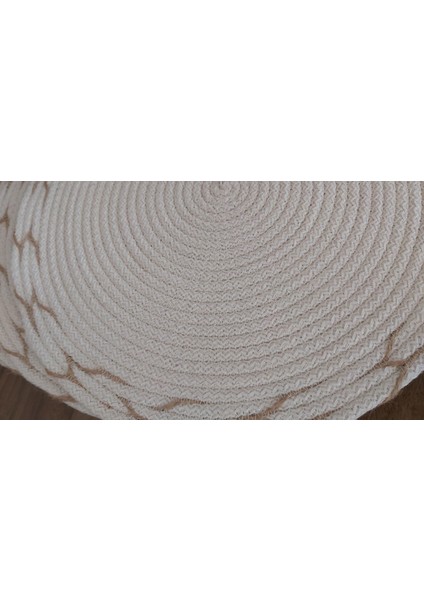 Amerikan Servis Supla Takımı Tabak Altlığı Mutfak Hasır Sepet Sunum Hediye 33X33CM