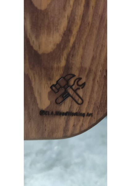 Doğal Ahşap Koyu Ceviz Kesme ve Servis Tahtası 2 Parça indirimleri