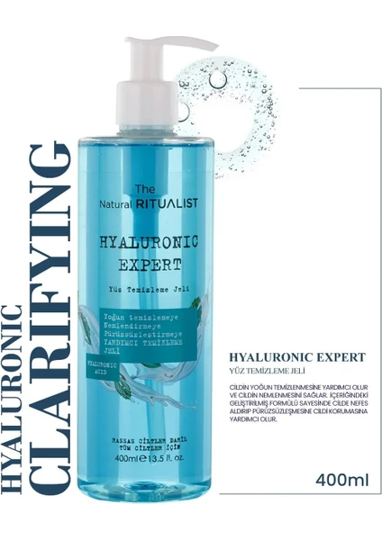 The Natural Ritualist Hyaluronic Kusursuz Temizleme Jeli 400 ml