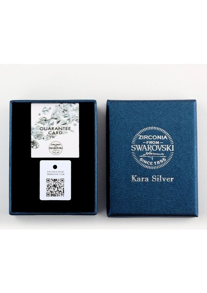 925 Ayar Swarovski Taşlı Kalp Sembolü Rodyum Kaplamalı Gümüş Kolye modelleri