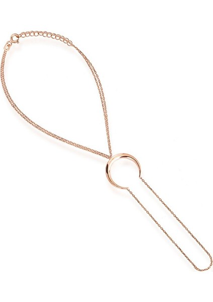 Ay Parçalı Gümüş Şahmeran SS0114
