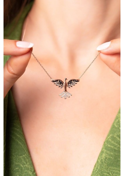 925 Ayar Anka Kuşu KOLYESK5418