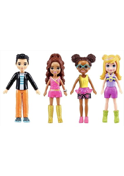 HKW10 Polly Pocket ve Arkadaşları Kombin Eğlencesi Oyun Seti