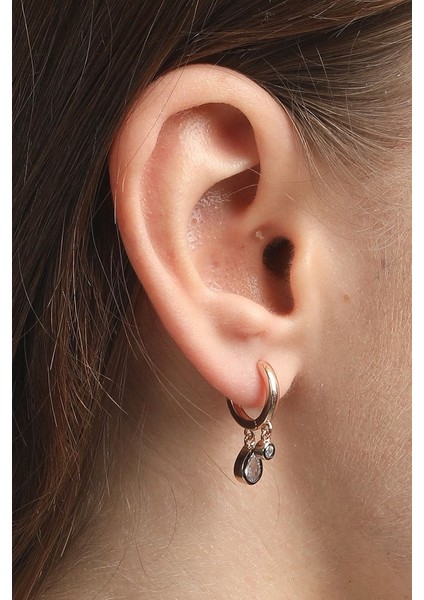 925 Ayar Gümüş Trend Küpe