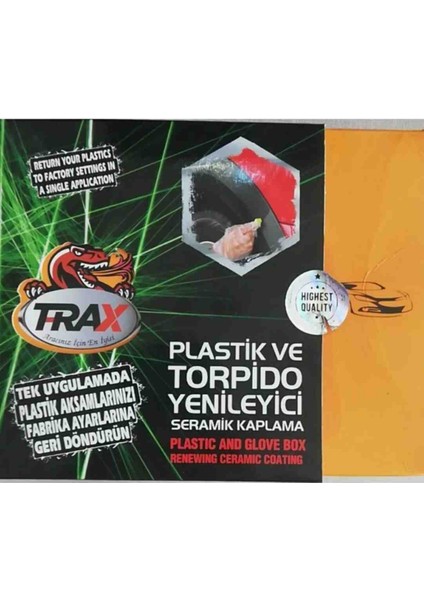 Araç Iç Dış Tüm Plastik Aksam Yenileyici Seramik Kaplama Torpido Tampon Yenileyici