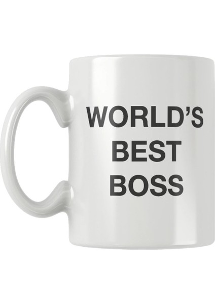 The Office Worlds Best Boss Mıchael Scott Baskılı Kupa Bardak