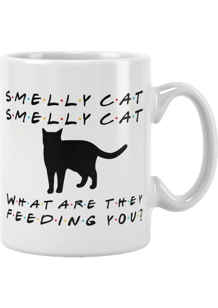 Smelly Cat Phoebe Buffay Friends Baskılı Kupa Bardak