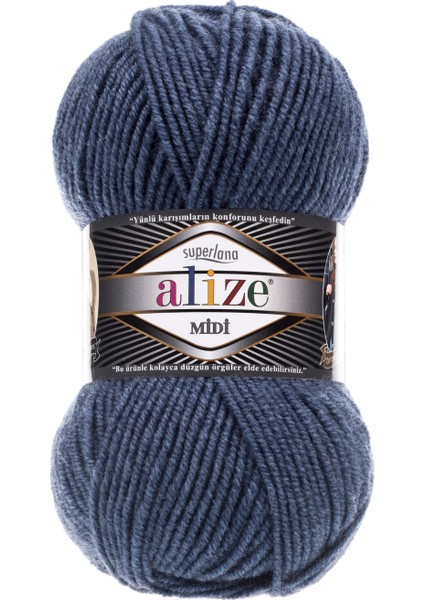 5 Adet Alize Superlana Midi 203