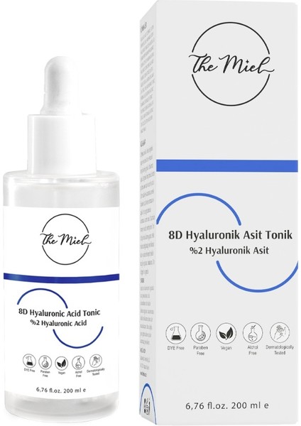 8d Yoğun Nemlendirici Hyaluronik Asit Tonik ( %2 Hyaluronik Asit ) fiyatları