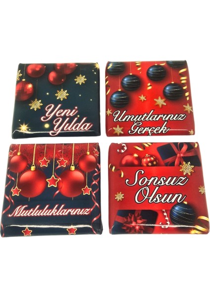 Tonti Ponti, Yılbaşı Hediyesi 4'lü Nestle Kare Çikolata Kutusu