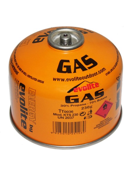 Butane Propane Vidalı 230 Gr. Ocak Kartuşu