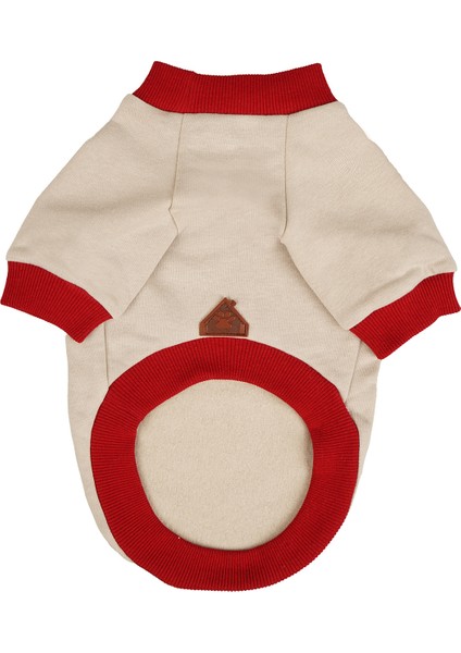 Krem Pet Kıyafet Ho Ho Ho Kedi & Köpek Sweatshirt fiyatları