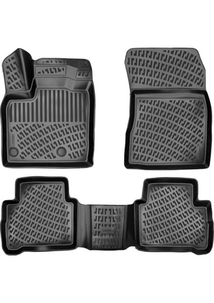 Rizline Ford Explorer 7 Koltuk Usa 2011-2019 3D Havuzlu Paspas