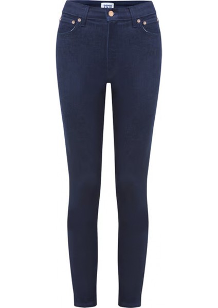 Denim Trip Normal Bel Dar Paça Skinny Fit Lacivert Kadın Denim Pantolon DT10442 Danny Skinny Fit Normal Bel