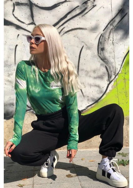 3 Iplik Kalın Şardonlu Yüksek Bel Bol Kalıp Büyük Beden Oversize Eşofman Altı fiyatları