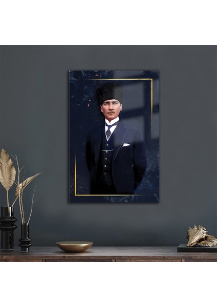 Atatürk Cam Tablo 47 fiyatları