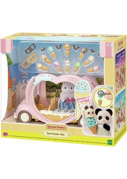 5651 Sylvanian Families Dondurmacı Arabası +4 Yaş Byr [byrtek]