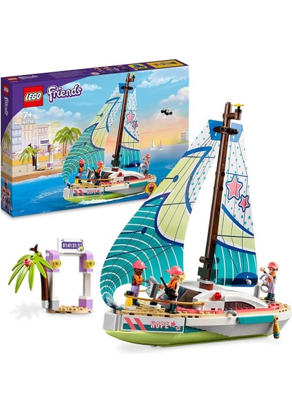 41716 Friends - Stephanienin Yelkenli Macerası, 304 Parça +7 Yaş Byr [byrtek]