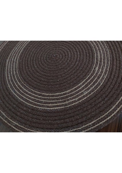 Amerikan Servis Supla Takımı Tabak Altlığı Mutfak Hasır Sepet Sunum Hediye 33X33CM