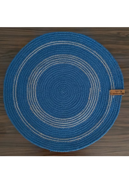 Amerikan Servis Supla Takımı Tabak Altlığı Mutfak Hasır Sepet Sunum Hediye 33X33CM