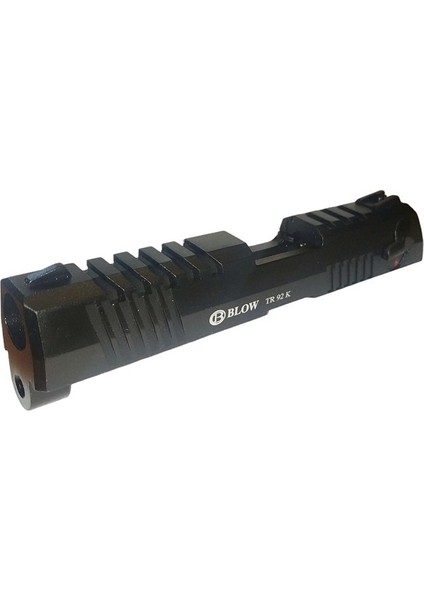 9mm TR92K Kanallı Model Siyah Üst Kızak
