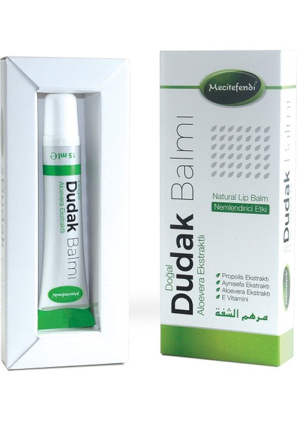 Doğal Dudak Balmı 15 ml