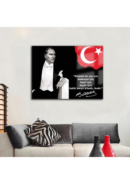 Atatürk Cam Tablo 48